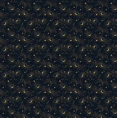 Fenster rollo Mond und Sterne