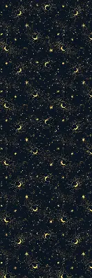 Fenster rollo Mond und Sterne