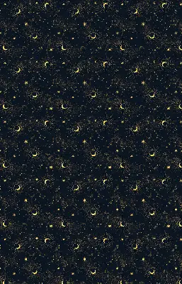 Fenster rollo Mond und Sterne
