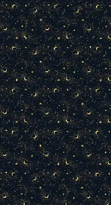 Fenster rollo Mond und Sterne