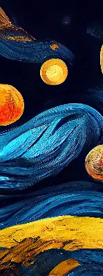 Rollo lichtundurchlässig Planeten