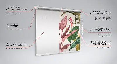 Rollo lichtundurchlässig Bunte Blätter