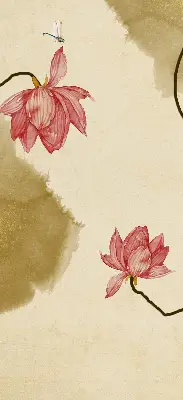 Fenster rollo Blumen