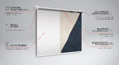 Rollo lichtundurchlässig Moderne Abstraktion