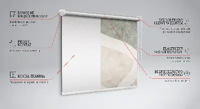 Verdunkelungsrollo Abstraktion