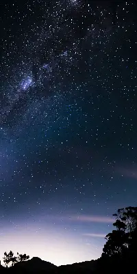 Verdunkelungsrollo Sternenhimmel