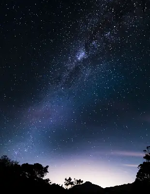 Verdunkelungsrollo Sternenhimmel