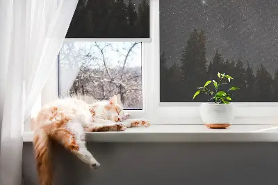 Fenster rollo Sterne am Himmel