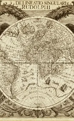 Verdunkelungsrollo Karte der alten Welt