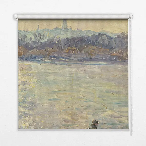Fenster rollo Menschen auf dem Wasser