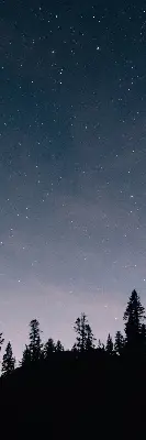 Rollo lichtundurchlässig Sternenhimmel