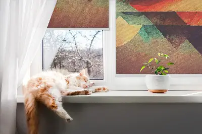 Fenster rollo Abstrakte Berge