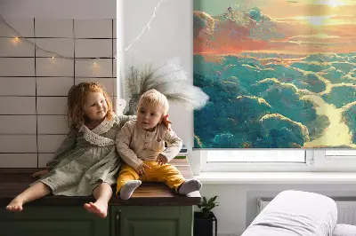 Fenster rollo Sonnenuntergang