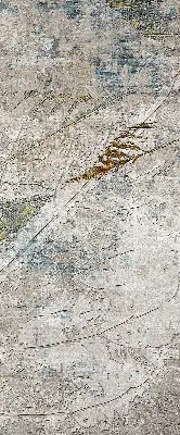 Rollo lichtundurchlässig Spiegelnde Blätter