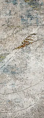 Rollo lichtundurchlässig Spiegelnde Blätter