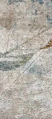 Rollo lichtundurchlässig Spiegelnde Blätter