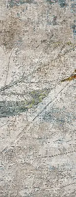 Rollo lichtundurchlässig Spiegelnde Blätter