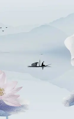 Verdunkelungsrollo Ein Fischer auf einem Boot