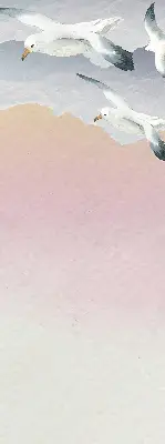 Verdunkelungsrollo Fliegende Vögel