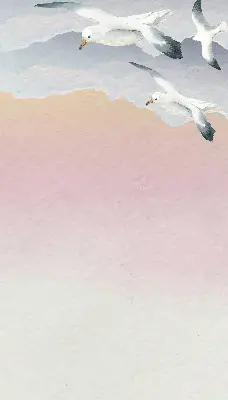 Verdunkelungsrollo Fliegende Vögel