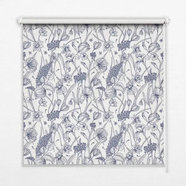 Rollo lichtundurchlässig Wildblumen