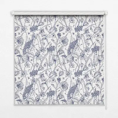 Rollo lichtundurchlässig Wildblumen
