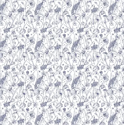 Rollo lichtundurchlässig Wildblumen