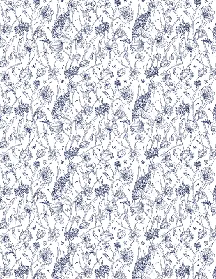 Rollo lichtundurchlässig Wildblumen
