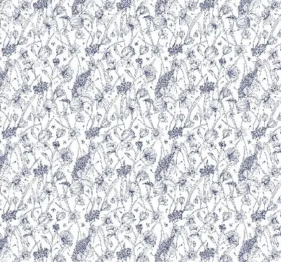 Rollo lichtundurchlässig Wildblumen