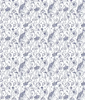 Rollo lichtundurchlässig Wildblumen