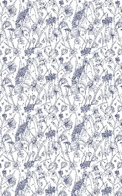 Rollo lichtundurchlässig Wildblumen