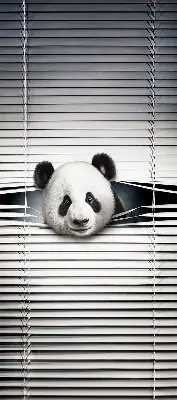 Fenster rollo Panda