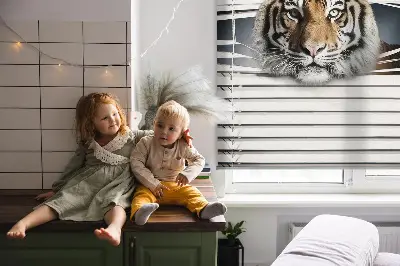 Rollo lichtundurchlässig Tiger
