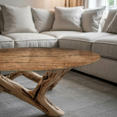 Runde tischplatte Stilvolles Waldthema