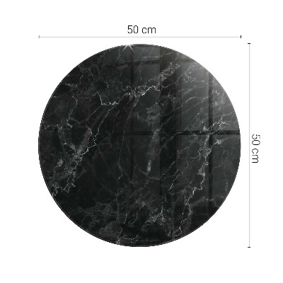 Runde tischplatte Marmor mit zarten Adern