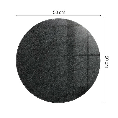 Runde tischplatte Steintexturmotiv