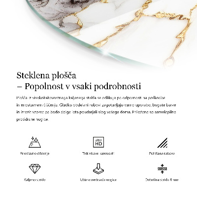 Runde tischplatte Ökologische Holzstruktur