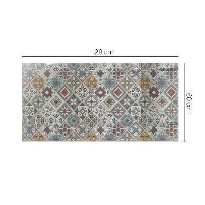 Rechteckige tischplatte Dekorative Mosaike mit Details