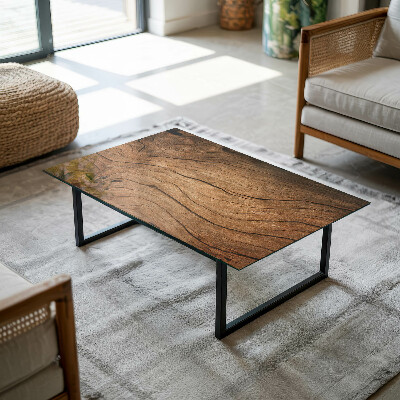 Rechteckige tischplatte Stilvolles Waldthema