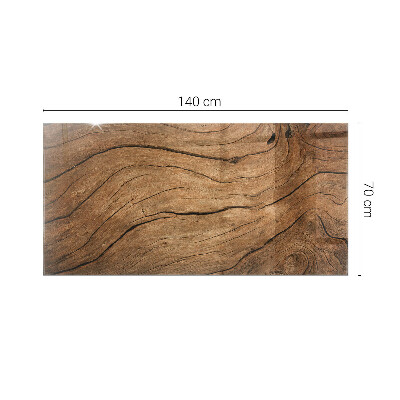 Rechteckige tischplatte Stilvolles Waldthema
