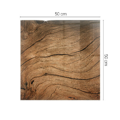 Rechteckige tischplatte Stilvolles Waldthema