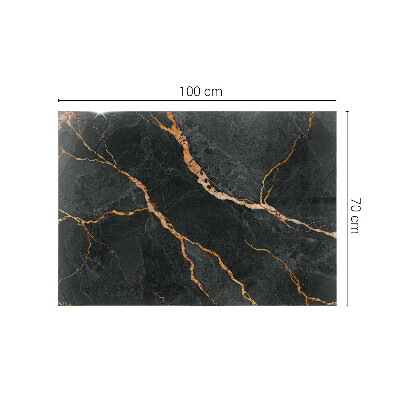 Rechteckige tischplatte Marmoradern im Design