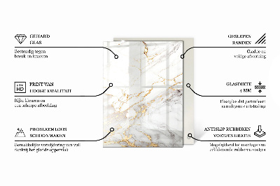 Rechteckige tischplatte Steintexturmotiv