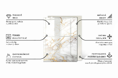 Rechteckige tischplatte Steintexturmotiv