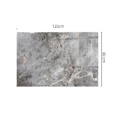 Rechteckige tischplatte Stilvolles Marmormuster