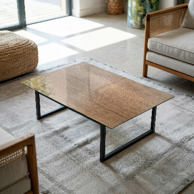 Rechteckige tischplatte Der Charme von Naturholz