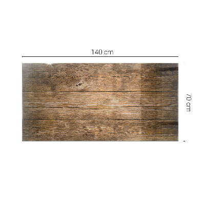 Rechteckige tischplatte Ökologische Holzstruktur