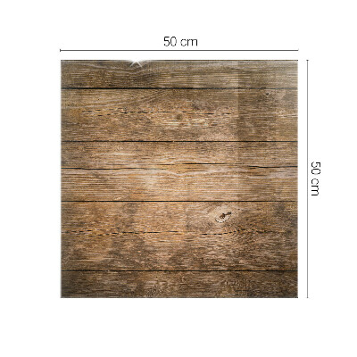 Rechteckige tischplatte Ökologische Holzstruktur