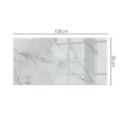 Rechteckige tischplatte Marmorähnliches Muster