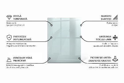Rechteckige tischplatte transparent